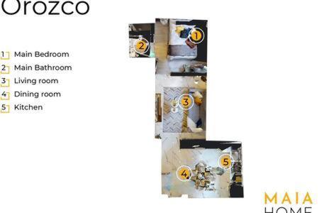 Orozco Maiahome-Polanco 1Br Close To Antara Meksika Dış mekan fotoğraf